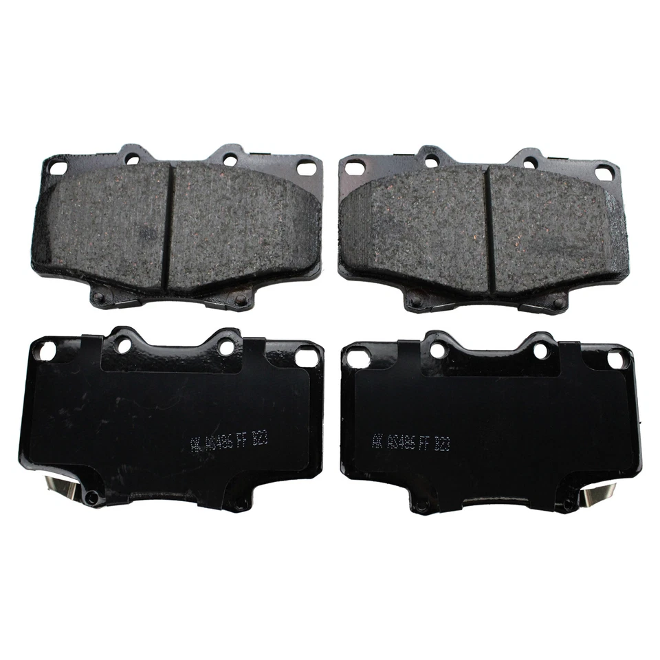 Juego de pastillas de freno delanteras de cerámica Akebono ProACT para Toyota Land Cruiser Lexus LX450 Foto 2 de 4