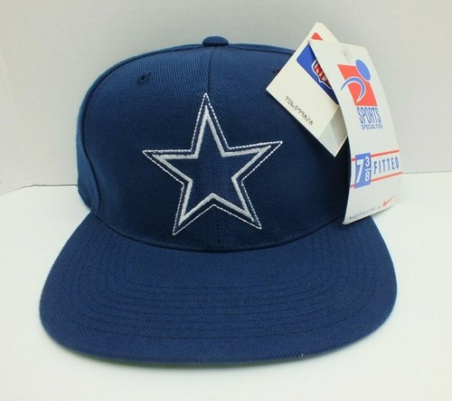 Cappello berretto vintage anni 90 Dallas Cowboys specialità sportive lana taglia 7 3/8 nuovo con etichette - Foto 1 di 10