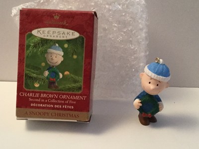 NIB Hallmark Keepsake Christmas Ornament Linus 1999 4th in Series Handcrafted