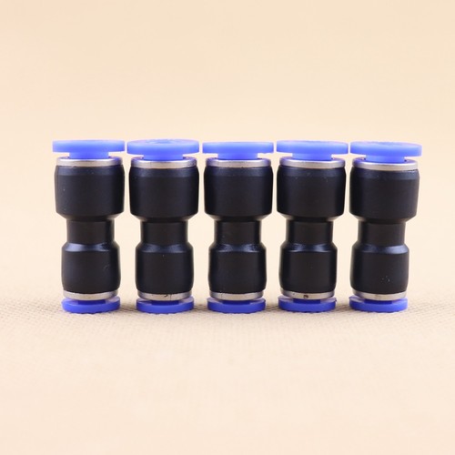 5Pcs Pneumatic Fittings Push In Straight Reducer Connectors Air Hose 6mm to 4mm - Picture 2 of 9