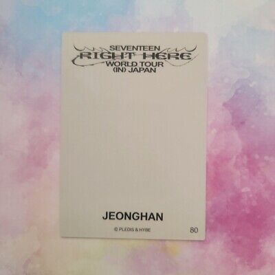 SEVENTEEN RIGHT HERE JAPAN Photo card TOUR Official SEVENTEEN RIGHT HERE JAPAN Photo card TOUR Official