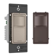 Universal Motion Sensor Legrand Radiant Includes Nickel and Dark Bronze LED 600w