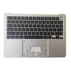 Upper Silver Top case US Keyboard Palmrest For MacBook Air 13" M2 A2681 2022