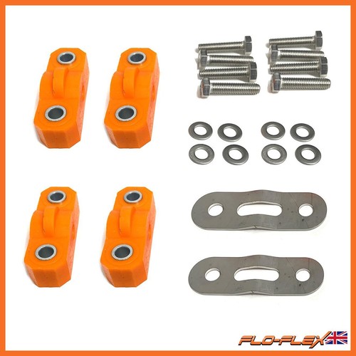 Soportes de escape Lotus Elise S3 x 4 pulgadas poliuretano poliinc fijaciones - Imagen 3 de 4