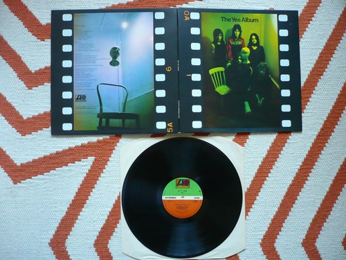 Yes The Yes Album Vinyl UK 1971/ 1974 Press Atlantic Green/Orange A3/B3 LP EXC - Bild 1 von 10