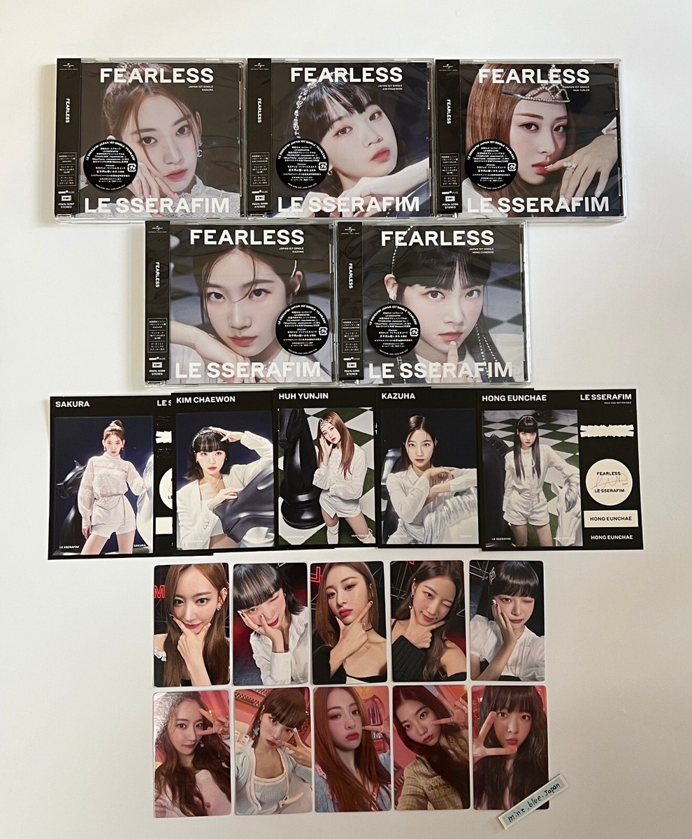 売れ筋・人気アイテム 商品 Japan SSERAFIM LE 1st version solo . FEARLESS Single K-POP+アジア