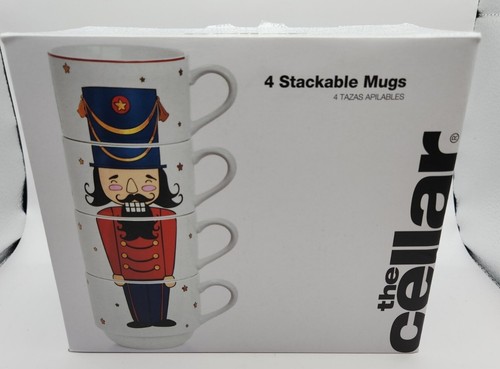 Juego de 4 tazas apilables Cascanueces The Cellar - Imagen 1 de 4