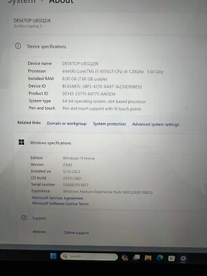 [ジャンク] Surface 1868 Core i5 Ram 8GB 10世代 s-l400.jpg