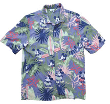 Men's Size Small Mickey Disney Resort Park Hawaiian Button Up Shirt