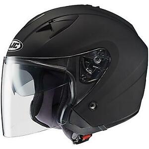 hjc shield helmet matt sm motorcycle face