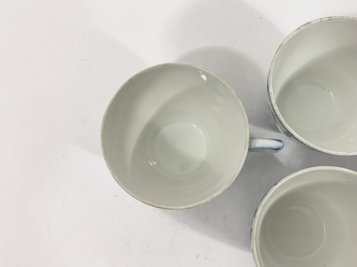 5x Royal Copenhagen Blau Geriffelt Halbspitze 719 Kaffeetassen & Untertassen Set - Bild 4 von 18