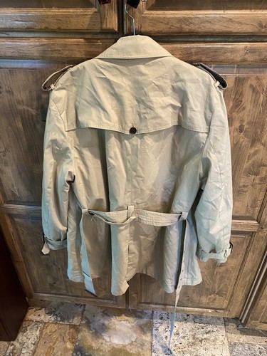 Joseph Abboud Trench Coat Tan - Picture 6 of 6