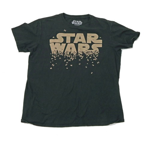 Star Wars Fighters Black Childs Large T Shirt
