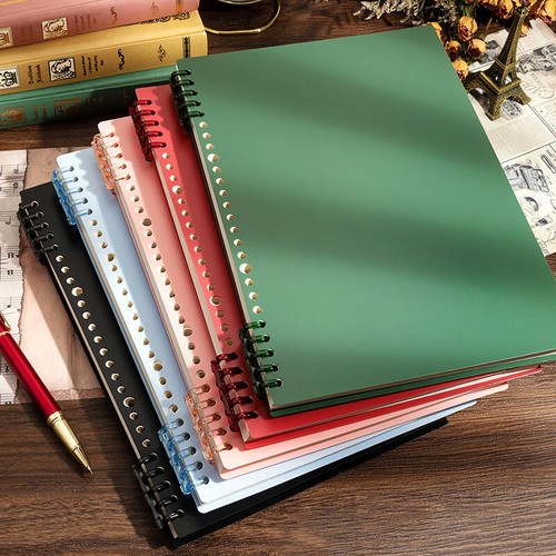 B5 Notenstab Notizbuch nachfüllbar Loseblatt Notizbücher für Schulbedarf - Bild 15 von 37