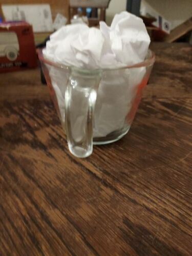 Vintage Pyrex 1-Cup Measuring Cup "L" Handle, Red Lettering #508 by Corning - Picture 3 of 5