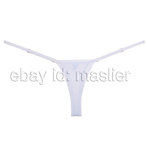 Women Adjustable Iron Hoop Thong Bikini G-strings Lingerie Shorts Underwear - Picture 8 of 15