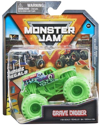 GRAVE DIGGER Series 22 - Monster Jam Cars Spin Master Trucks Auto 1:64 scale