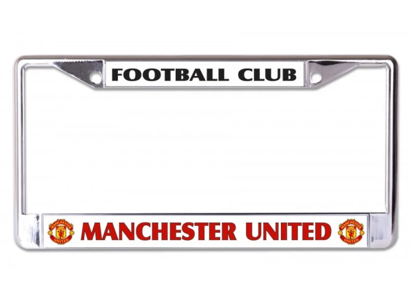 Manchester United Football Club License Plate Frame