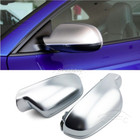 Matte Chrome Mirror Cover Caps For Audi A3 A4 RS4 B8.5 A5 S5 RS5 W/O Lane Assist