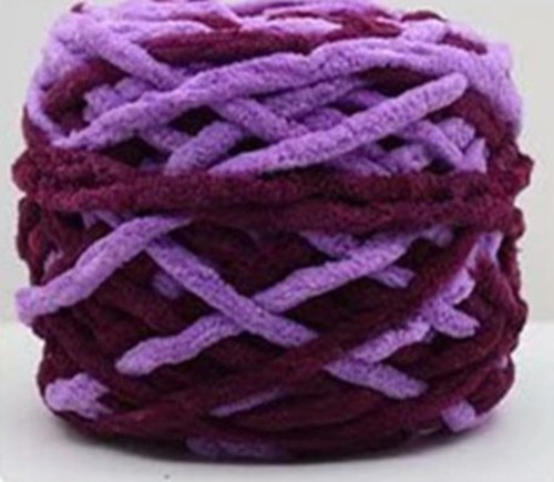 Weiches Chenillegarn 400g Grobstrick Häkeln Garn (4 x 100g Knäuel) 57 Farben - Bild 50 von 58