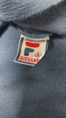 FILA GIOVANNA MAGLIA POLO LANA UOMO TG. 5 MAN POLO SHIRT CASUAL VINTAGE - Foto 7 di 7