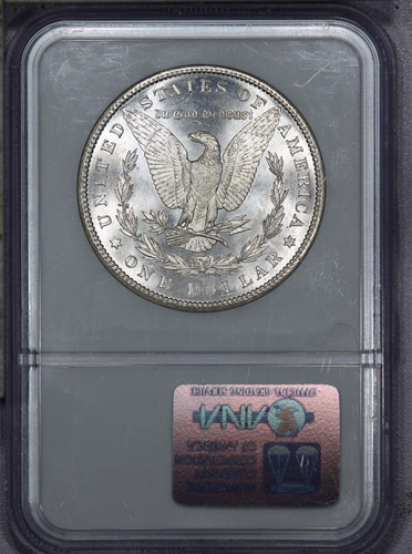 1880-S Morgan Silver Dollar $1 NGC MS65 - Beautiful Lustrous Gem! - Picture 2 of 2