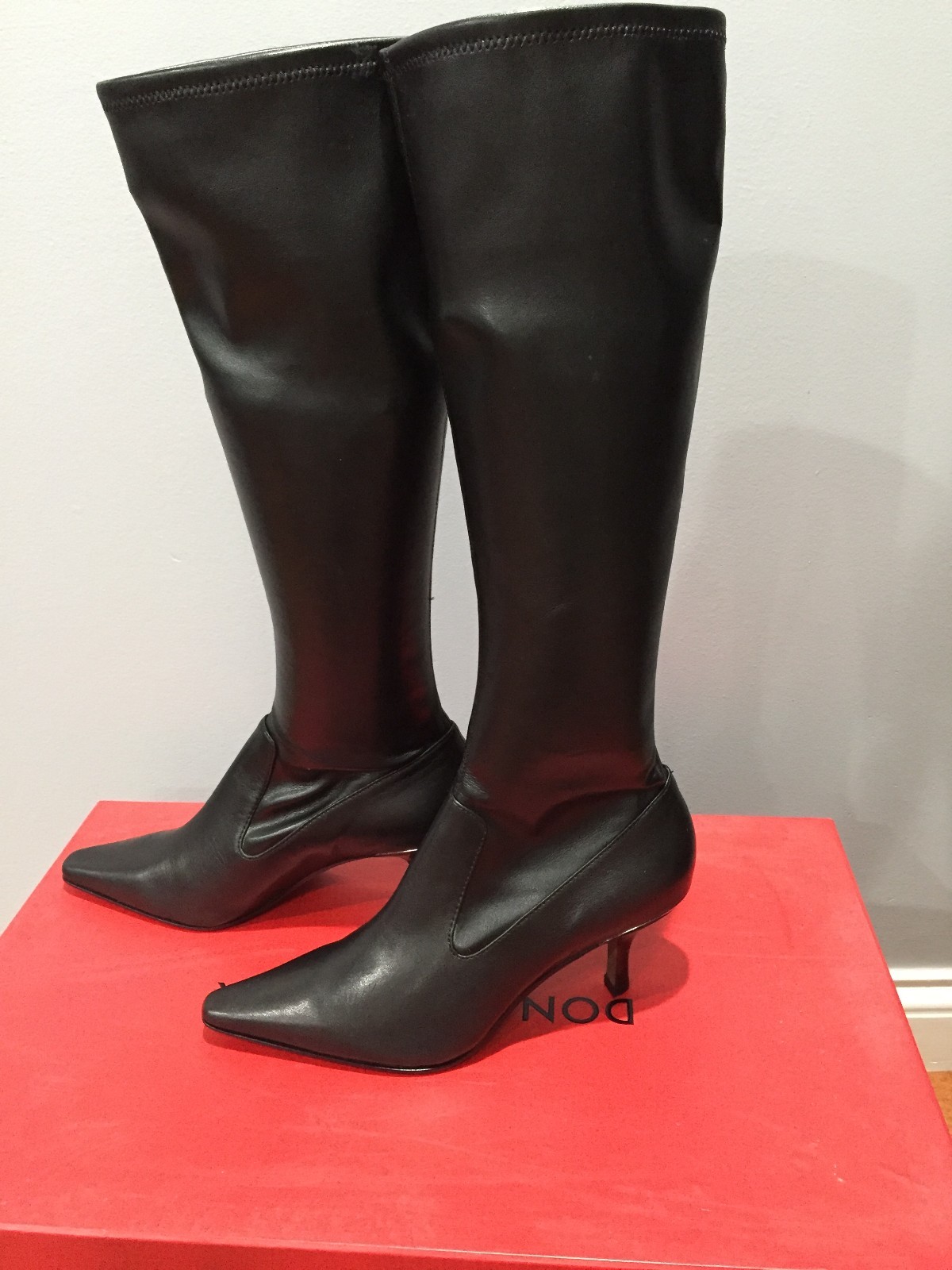 Nuevo con etiquetas Donald J Pliner Nikko Negro Negro Negro 1 Tamaño de mujer de tacón hasta la rodilla Bota 9 m 328.00 5acb28 Nuevo con etiquetas Donald J Pliner Nikko Negro Negro Negro 1 Tamaño de mujer de tacón hasta la rodilla Bota 9 m 328.00 5acb28