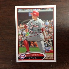 2012 Topps Opening Day #161 Hunter Pence Philadelphia Phillies
