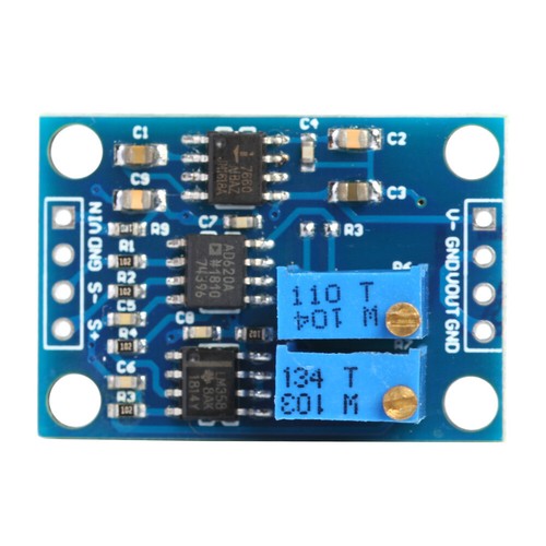 AD620 Microvolt Millivolt Voltage Amplifier Small Signal Instrumentation Module - Zdjęcie 8 z 12