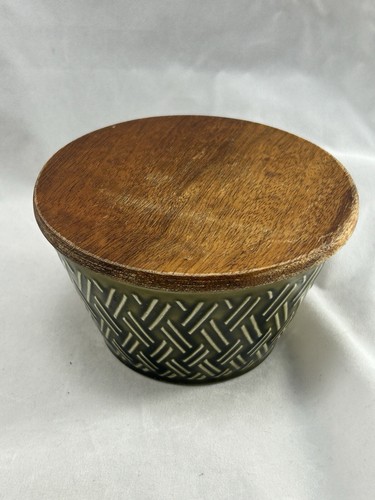 AZÚCAR DE CERÁMICA LORD NELSON POTTERY verde mediados de siglo DE COLECCIÓN - Imagen 5 de 18