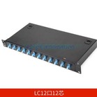 Fiber Optic Terminal Box 12 core LC with adapter pigtail 12 Ports Patch Panel