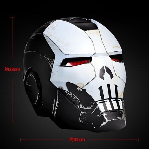 Iron Man War Machine Helmet Mask Wearable Halloween Gift Model Personality - Picture 16 of 17