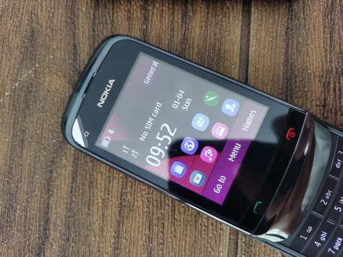 Nokia C Series C2-03 - Chrome Black (Unlocked) Cellular Phone - Picture 6 of 13