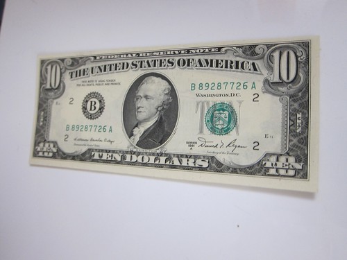 1981A $10 FRN #B89287726A - Picture 4 of 9