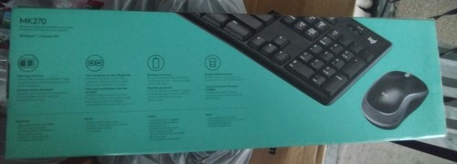 Logitech MK270 Wireless Keyboard and Mouse Combo - 920-008813. New, Sealed Box - Picture 4 of 4
