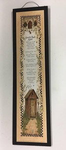 Country Bath Rules Outhouse Bathroom Decor Wood Sign Decorations Ebay Image Is Loading Country Bath Rules Outhouse Bathroom Decor Wood Sign