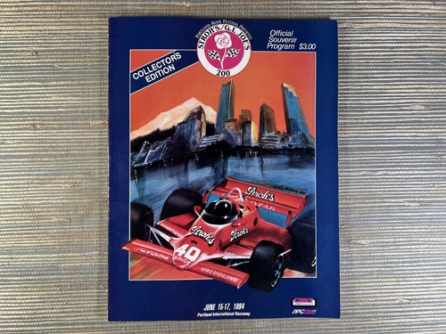 De colección 1984 Stroh's GI Joe's 200 Race Programa Oficial de Souvenirs Portland Oregon
