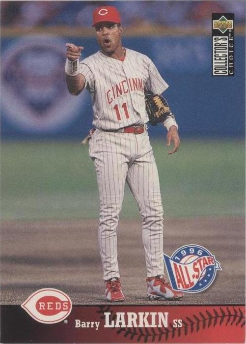 1997 Upper Deck Collector's Choice - Barry Larkin #80 - 1 of 1