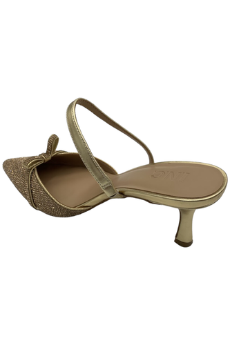 I.N.C. International Concepts Women's Gelsey Slingback Gold - Picture 3 of 3