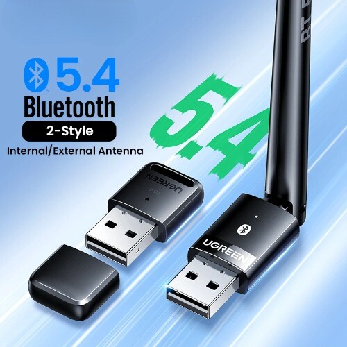 USB Bluetooth 5.3 5.4 Dongle Adapter for PC Speaker Wireless Mouse Keyboard