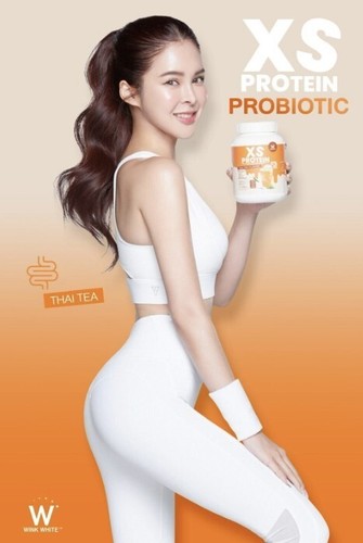 4x WINK WHITE XS WHEY PROTEIN THAI TEA Dietary Supplement Weight Control - Zdjęcie 5 z 8