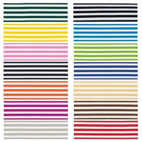Berisfords 9mm Pencil Stripes Ribbon Woven Narrow Stripe - Picture 1 of 15