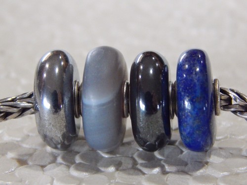 TROLLBEADS Gris Ágata Rayas CUENTAS #2 Evento SOLO 2018 MUY RARO (UNA CUENTA) ¡NUEVO! - Imagen 5 de 17