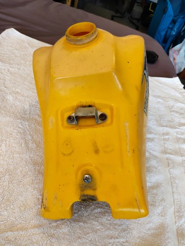 1982 Yamaha YZ80 Gas Tank with boost bottle and strap - Picture 2 of 5
