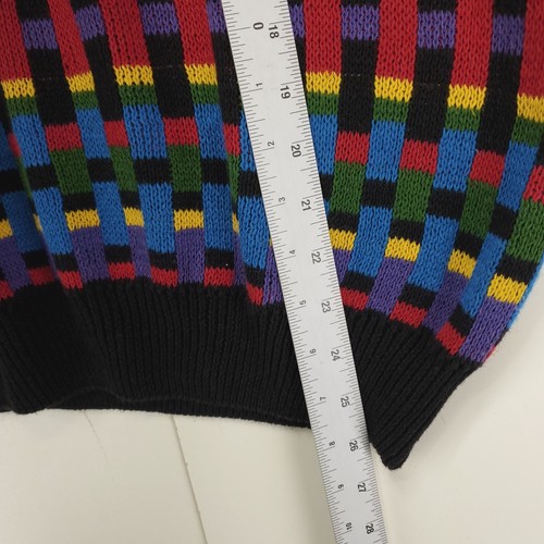 Vtg 80s Eminent Beaded Sweater Women's M NWT Ramie/Cotton Shoulder Pads Flair! - Picture 8 of 10