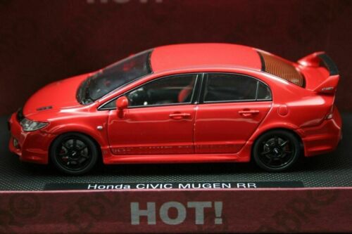 EBBRO 44296 1:43 SCALE 無限 MUGEN RR HONDA CIVIC TYPE-R FD2 JDM '08 DIE CAST MODEL - Picture 7 of 9
