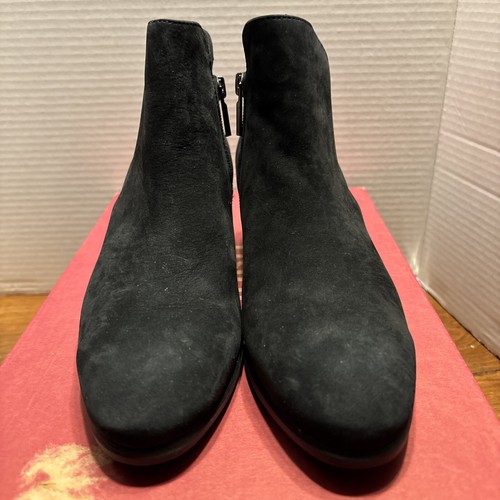 Munro Shoes Womens 7 N Jackson M612886 Suede Side Zip Black Dress Casual Party - Picture 7 of 24