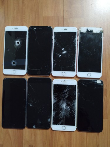 Lot of 8 Apple iPhone 6/6s Plus 16GB or 32GB for parts - Picture 6 of 14