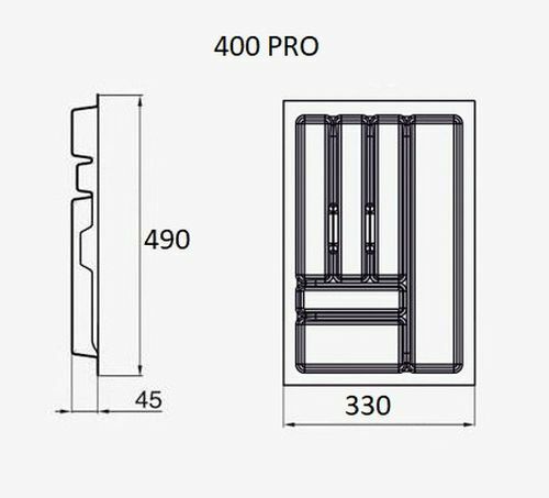 Quality Plastic Cutlery Trays Kitchen Drawers Inserts PRO **BEST PRICE ON eBay** - Picture 20 of 35
