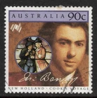 AUST. 1986 BICENTENARY  AUST SETTLEMENT (1988) (4th ISSUE) 90c JOSEPH BANKS VFU.